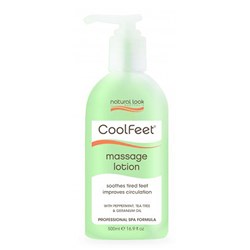 NATURAL LOOK Cool feet massage lotion